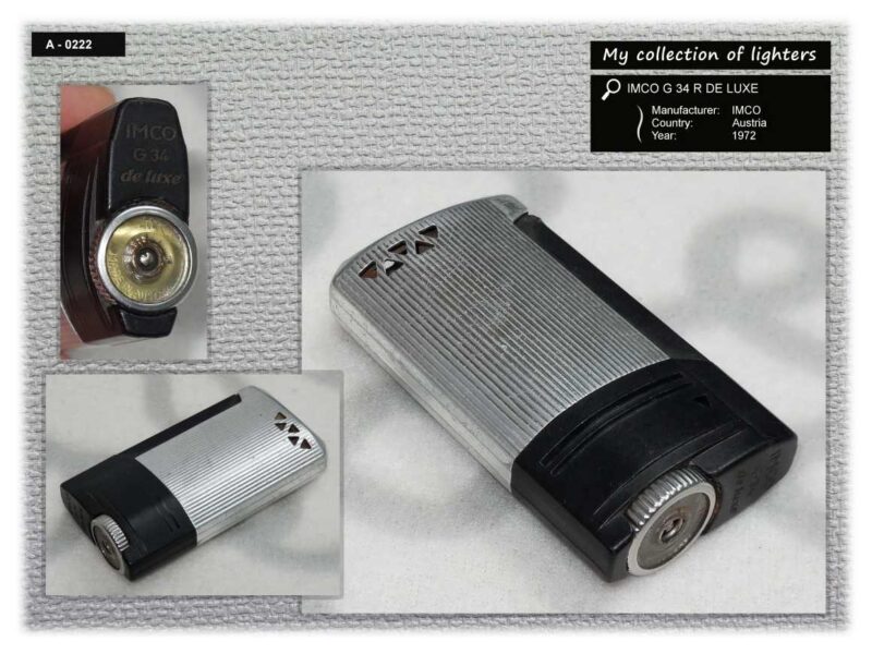 IMCO G 34 R DE LUXE